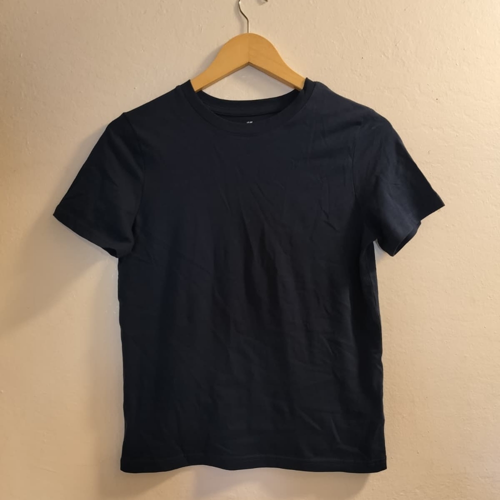 H&M Blue Short Sleeve Tee